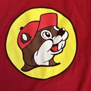 Buc-ee's Buccee's Truck Stop Classic Logo Red Youth XL Short Sleeve T Shirt